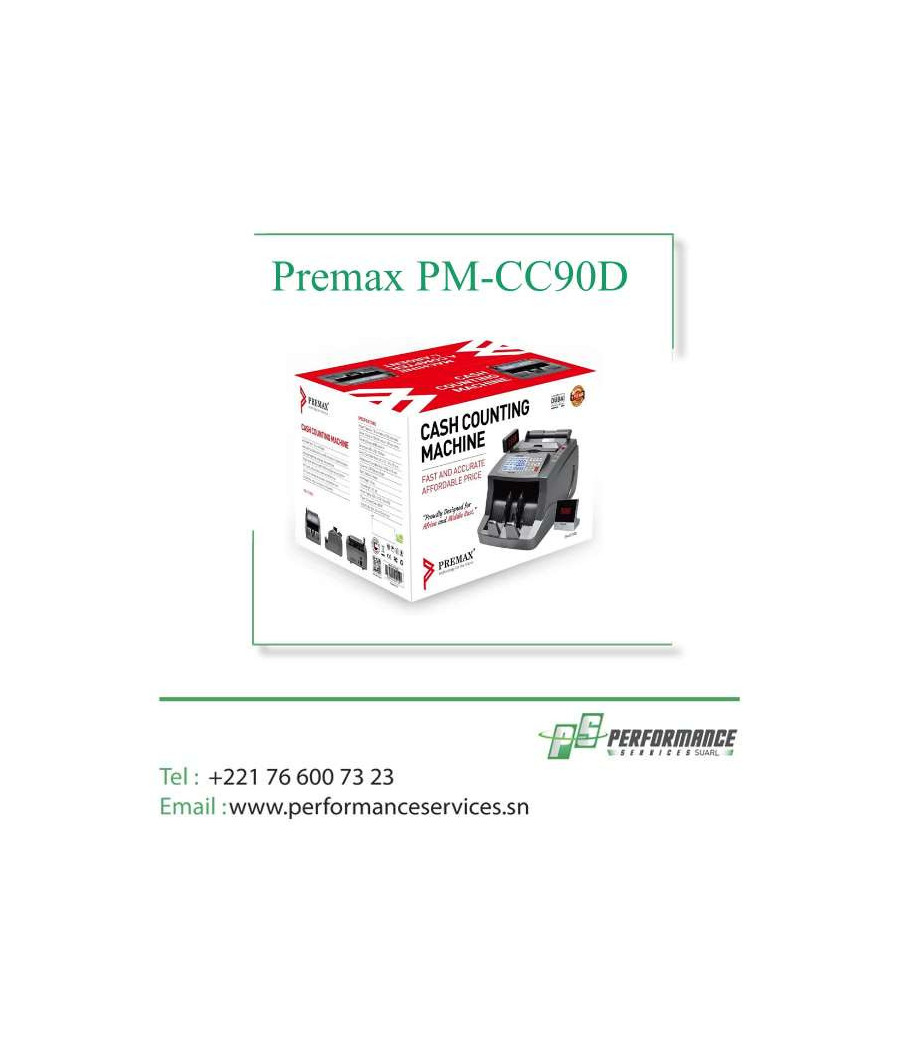 Compteur et détecteur de faux billets Premax PM-CC90D