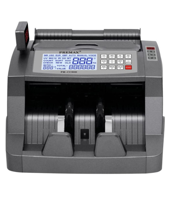 Compteur et détecteur de faux billets Premax PM-CC90D
