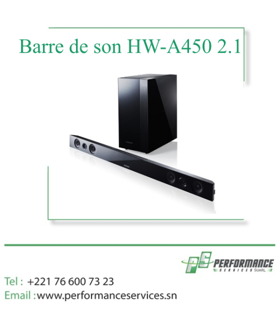Barre de son Samsung HW-A450 2.1 canaux 300 W Bluetooth