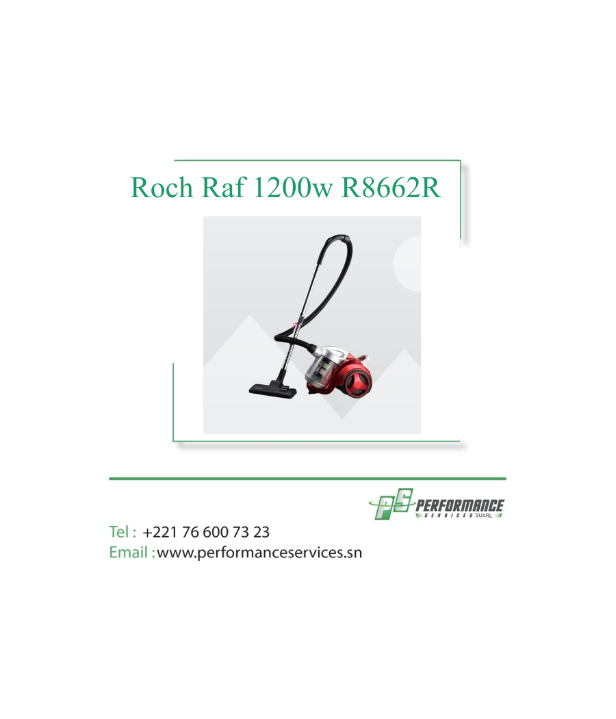 Aspirateur Roch Raf 1200w R8662R