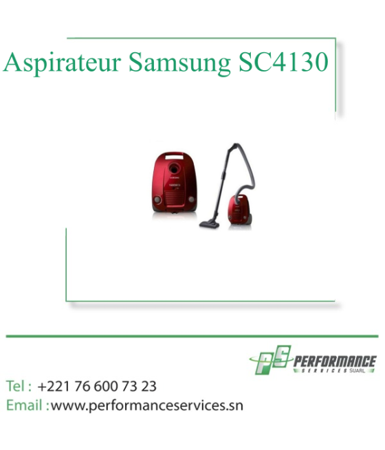 Aspirateur Samsung SC4130