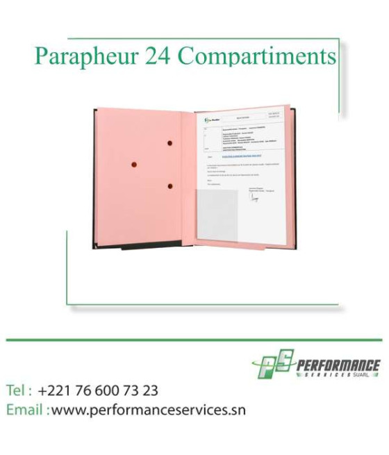 Parapheur 12, 18, 24 compartiments