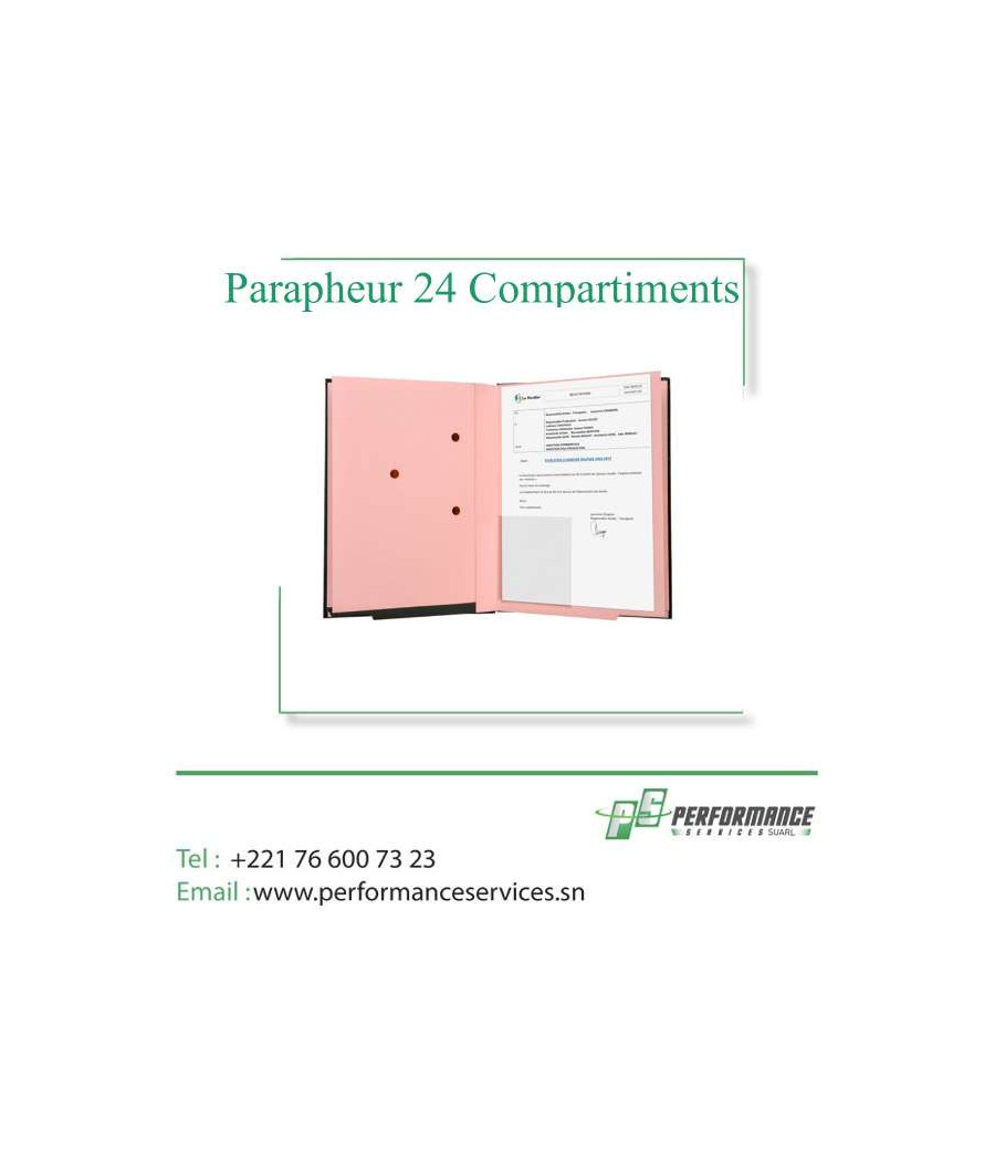 Parapheur 12, 18, 24 compartiments
