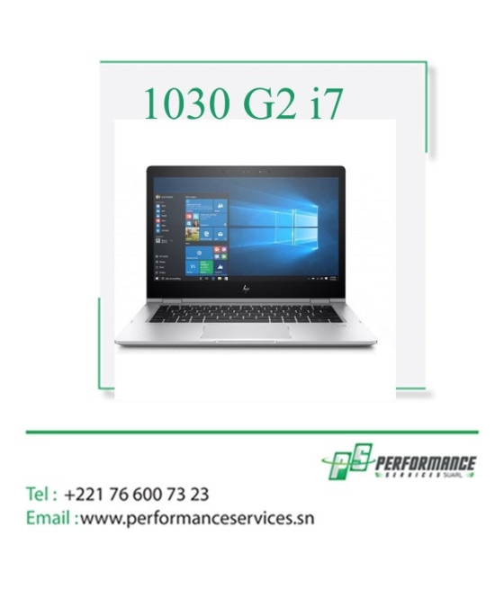 HP EliteBook x360  1030 G2 core i7 RAM 16 GO DD 512 SSD, 13,3 Pouces