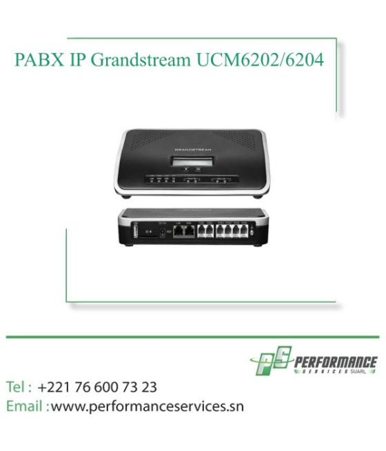 Téléphone Fixe PABX IP Grandstream UCM6202/6204