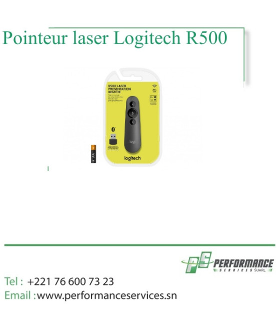 Pointeur laser Logitech R500