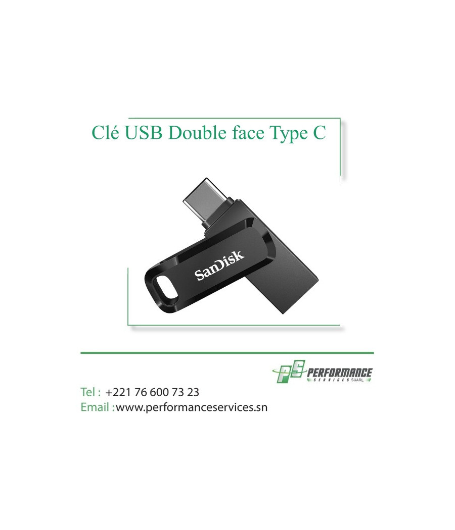 Clé USB SanDisk Ultra Luxe Double Type-C