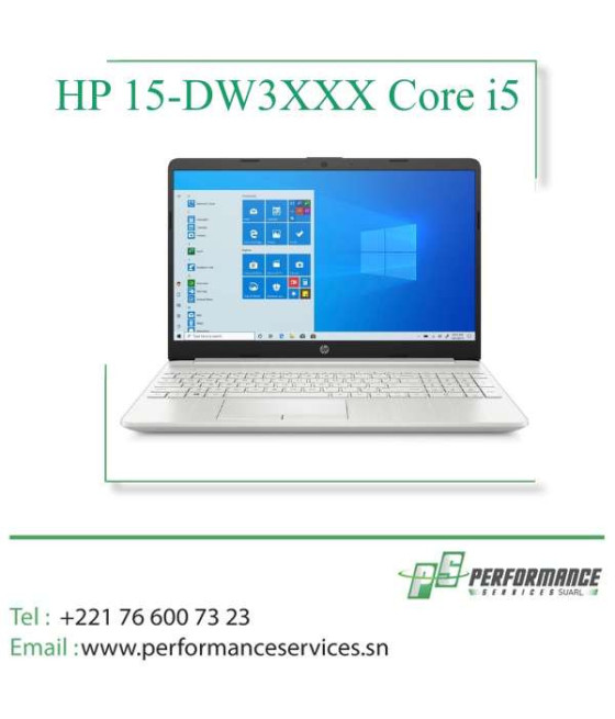 HP 15-DW3XXX Core i5 RAM 8 Go disque dure 1TB,Écran 15,6 Windows 10