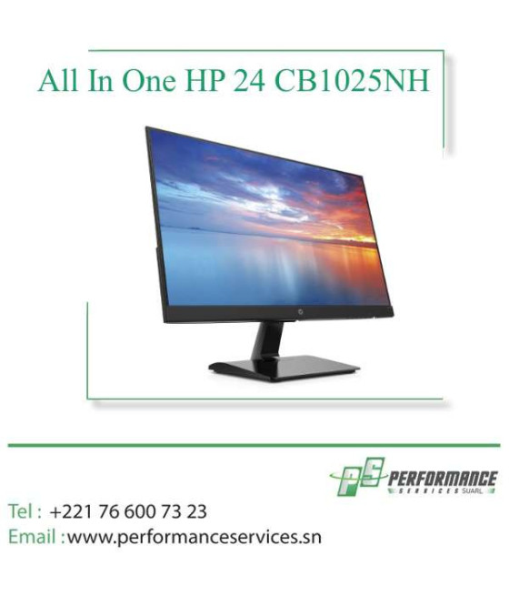 Ordinateur PC All In One HP 24 CB1025NH Core i5 - 512Go SSD 8GB Ram Ecran 24"