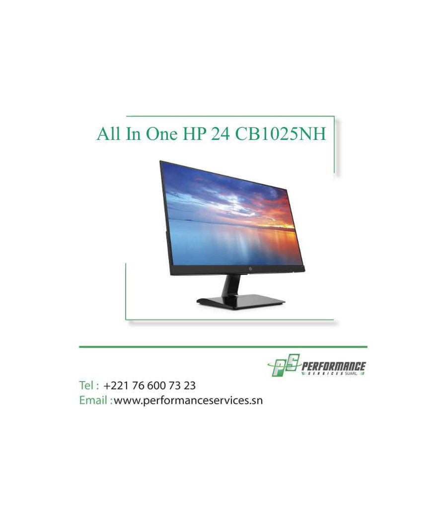 Ordinateur PC All In One HP 24 CB1025NH Core i5 - 512Go SSD 8GB Ram Ec