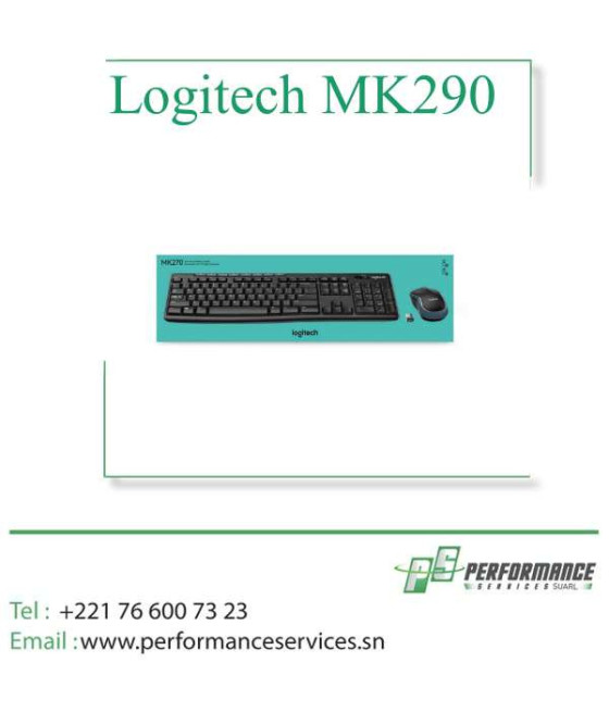 Logitech MK270 Clavier et Souris sans fil
