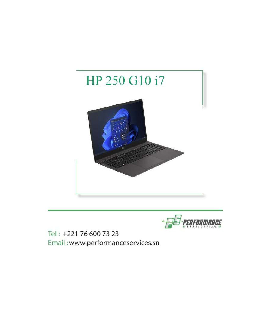 Ordinateur portable HP 250 15,6 pouces G10