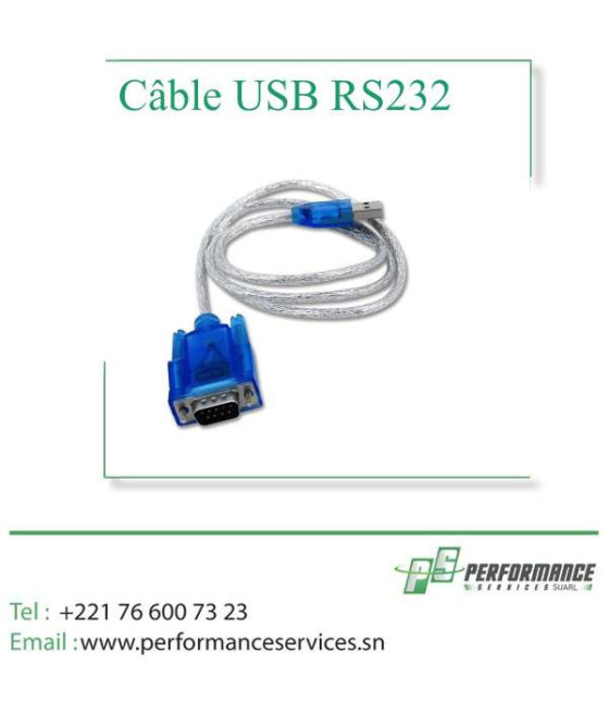 Câble Série Convertisseur USB RS232