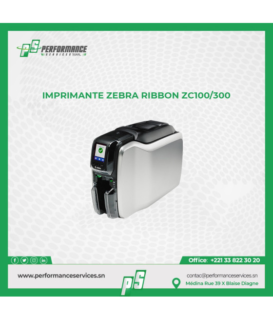 Imprimante de cartes double face Zebra ZC300