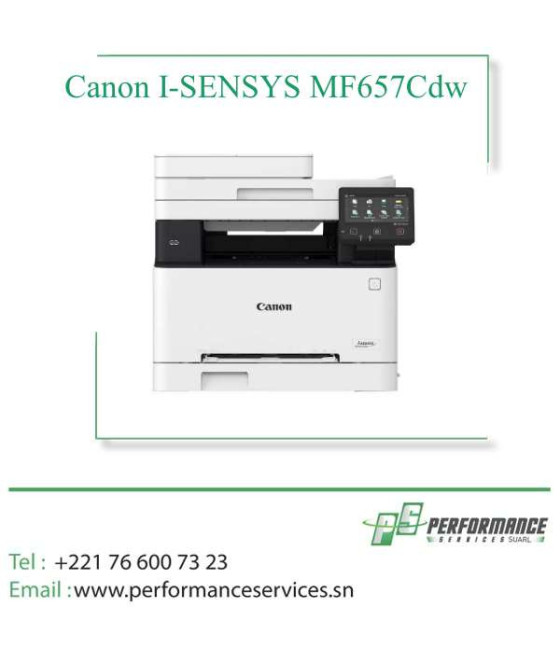 Imprimante Multifonction Laser Canon I-SENSYS MF657Cdw Couleur 4-En-1