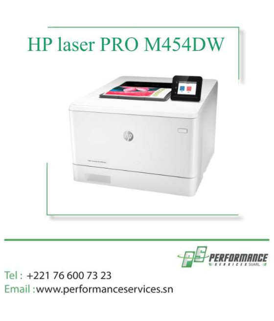 Imprimante HP laser couleur PRO M454DW  professionnelle