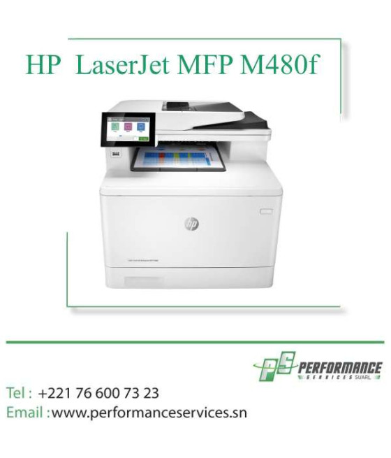 Imprimante HP Color  LaserJet Enterprise MFP M480f