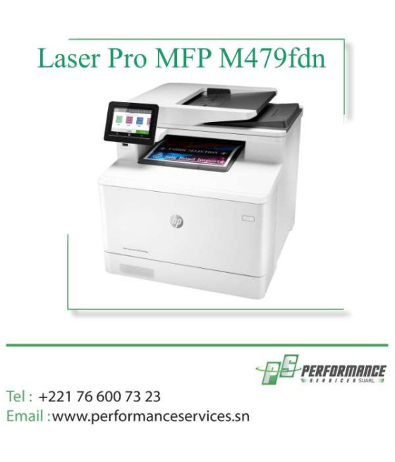 Imprimante HP Color LaserJet Pro MFP M479fdn Recto/Verso Automatique