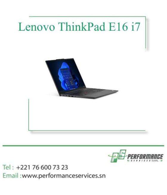 Lenovo Thinkpad E16  Intel Core i7