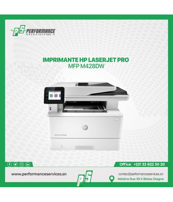 Imprimante Multifonction HP LaserJet Pro MFP M428fdw