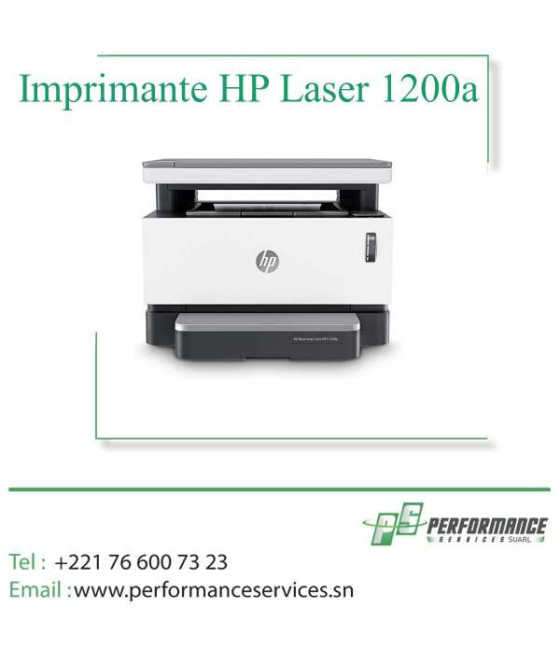 Imprimante multifonction HP Neverstop Laser 1200a Blanc/Noir