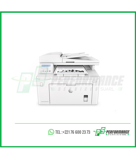 Imprimante multifonction HP LaserJet Pro MFP M227SDN Noir et blanc