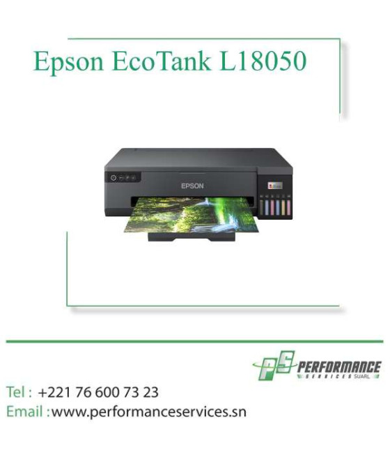 Imprimante Epson EcoTank L18050 à jet d'encre couleur WiFi
